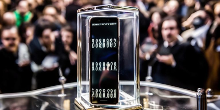 尾号8888888手机靓号260万起拍流拍 无月租限制引发关注