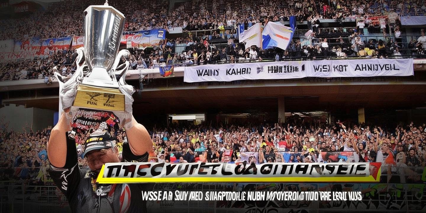 张雪机车WSBK冠军奖杯正式回国 创始人首次捧杯庆祝历史突破