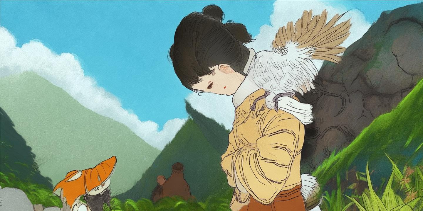 四川女子意外被游隼飞入怀中依偎 猫咪震惊围观插图 四川女子意外被游隼飞入怀中依偎 猫咪震惊围观