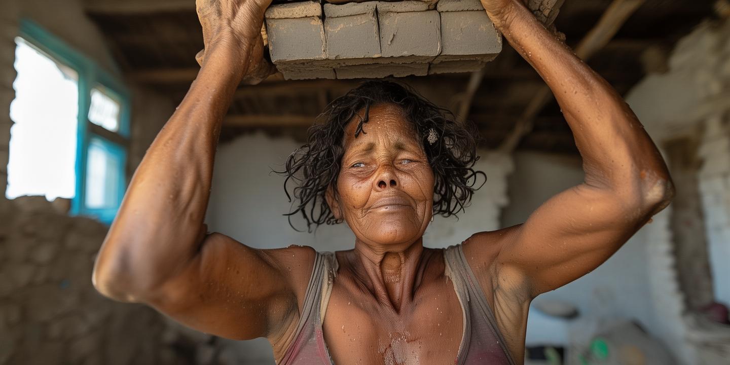 40岁单亲妈妈扛楼16年月入过万 母爱力量撑起一个家