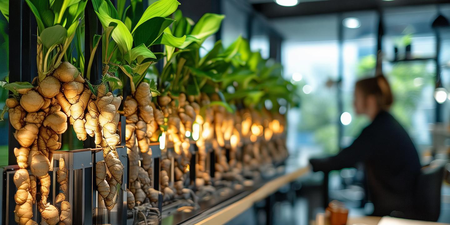 年轻人用姜解压成新潮流：水培生姜成工位玄学新宠