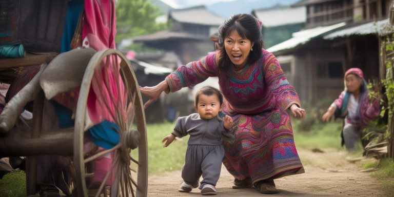 云南一岁男童偷藏车轮被妈妈暴揍 家人后怕提醒家长注意安全