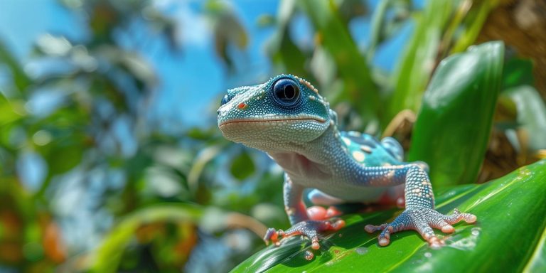 马来西亚网红蜥蜴社交行为引热议 拍摄挥手互动画面成网络热传