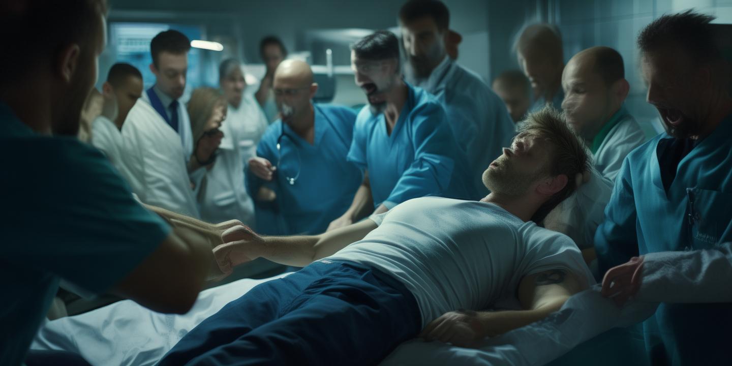 男子频繁熬夜喝酒突发心脏骤停 医生紧急抢救成功