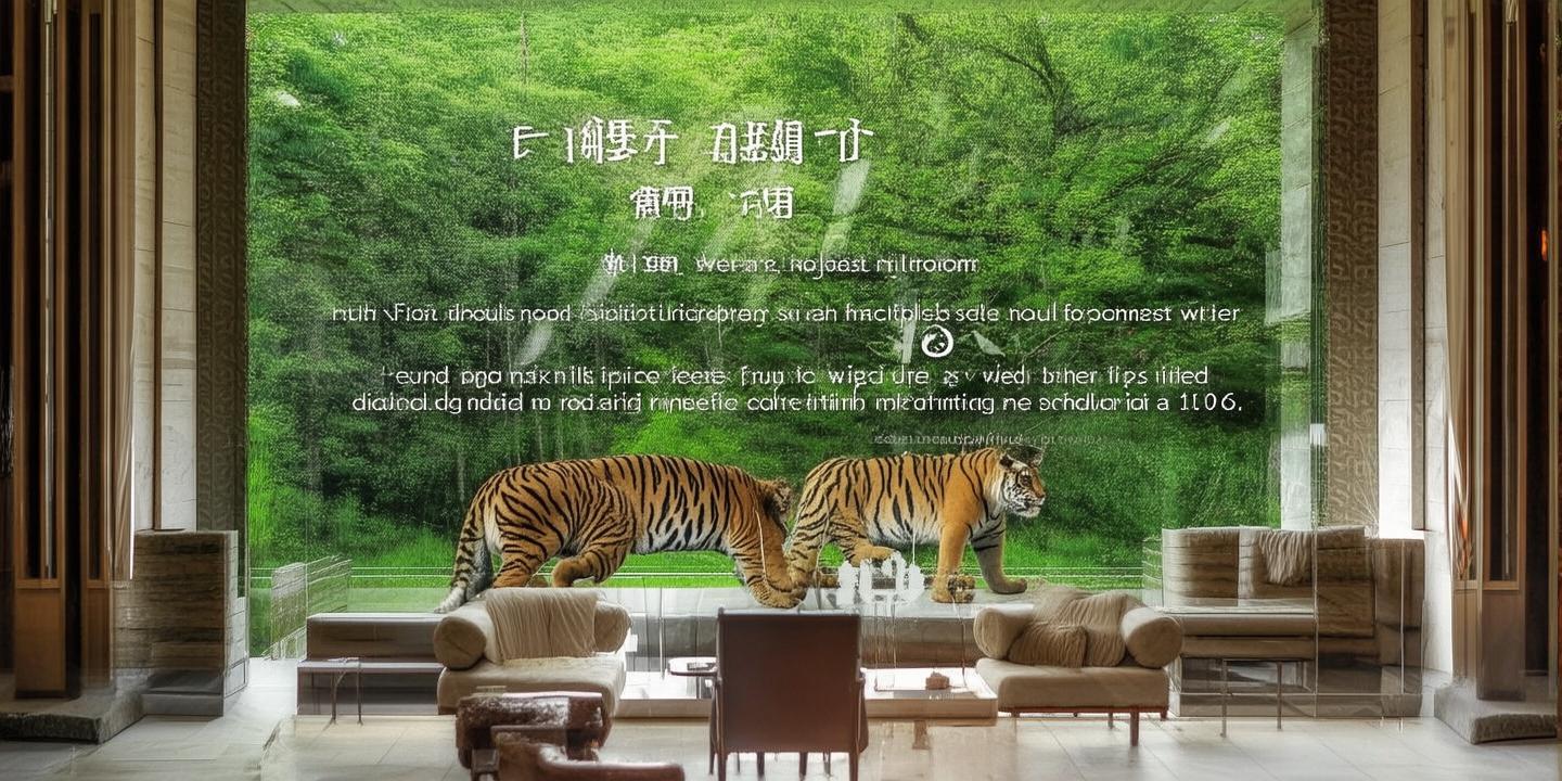 河南沁阳景区推出168元虎景房 双层防弹玻璃保障安全插图 河南沁阳景区推出168元虎景房 双层防弹玻璃保障安全