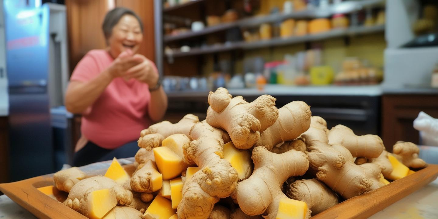 生姜当水果吃五年不感冒 一天吃两斤的神奇习惯