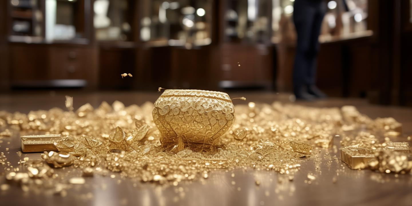 顾客恶意拧断3万金饰不买不赔 店家将采取法律行动