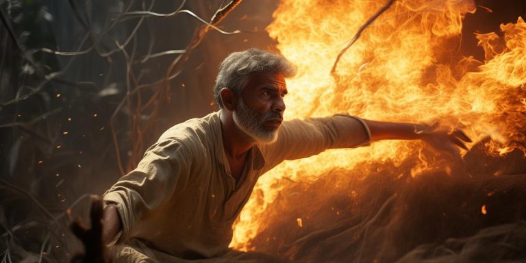 印度男子驱赶猴子触高压电瞬间化火球身亡警示安全用电