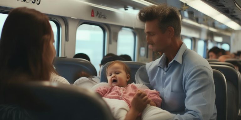 高铁婴儿哭闹20分钟 男子30秒哄睡身份曝光