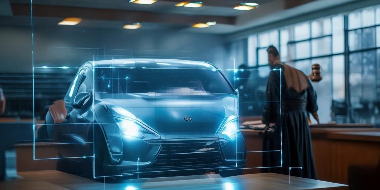 远光灯致人致盲引发无接触交通事故 法院判决责任划分