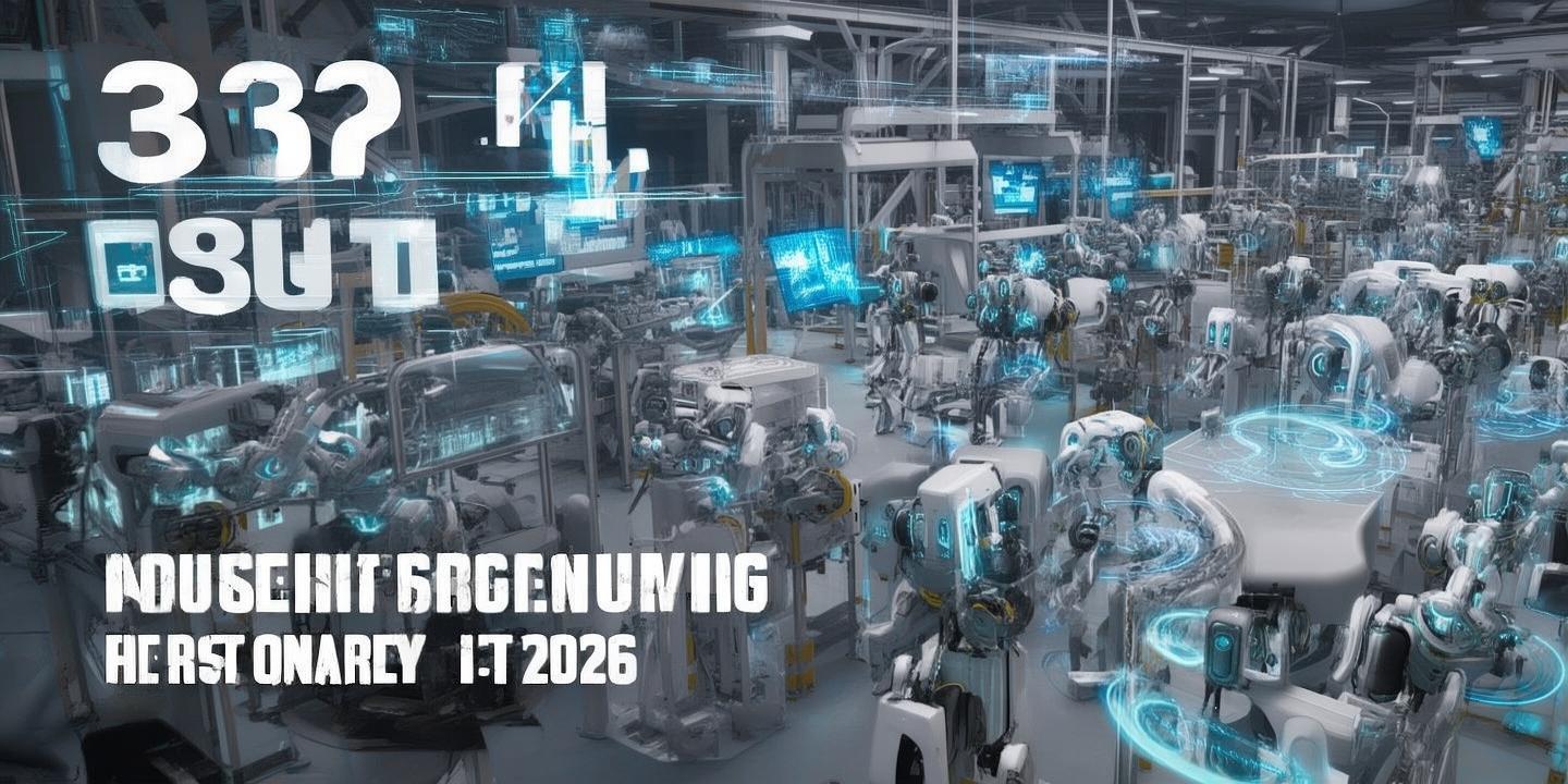 工信部发布2026年一季度机器人产量增长33.2% AI硬科技推动制造业升级