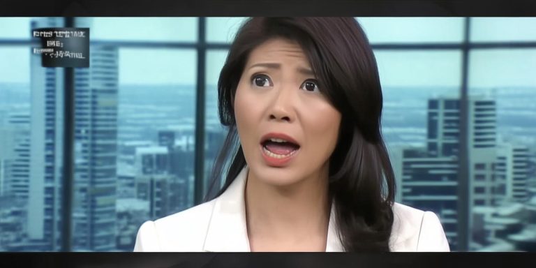 日本7.7级地震女主播一秒变脸 职业素养引热议