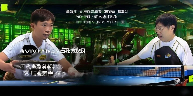 樊振东与AI教父黄仁勋跨界互动 现场切磋赠签名球拍