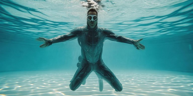 深圳男子水中“太空漫步”惊呆网友 网友热议神奇技巧