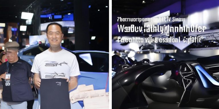 雷军北京车展温情送T恤 何小鹏李想获专属定制礼物