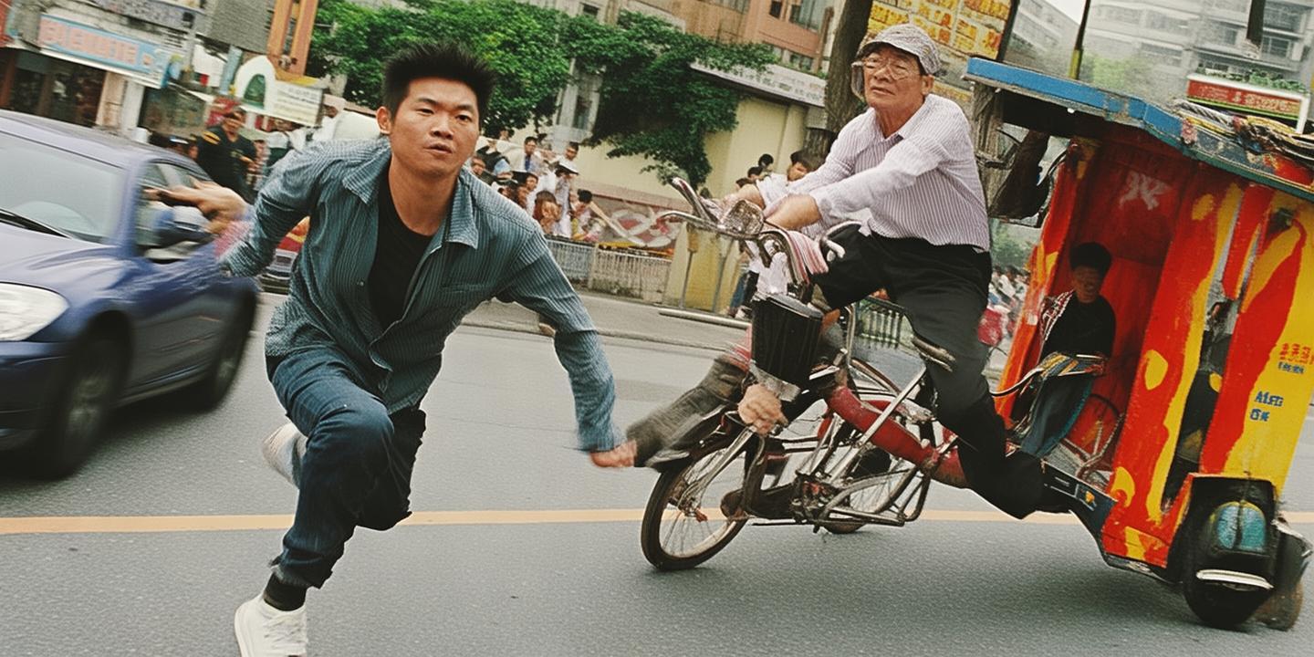 男子冲上前截停溜车的“老头乐” 网友呼吁牢记拉手刹