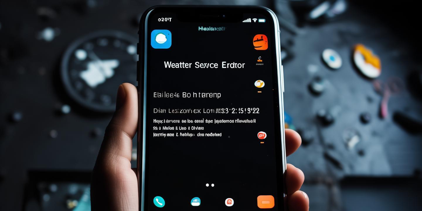 iPhone天气服务深夜故障3小时45分钟 数据加载异常引用户不满