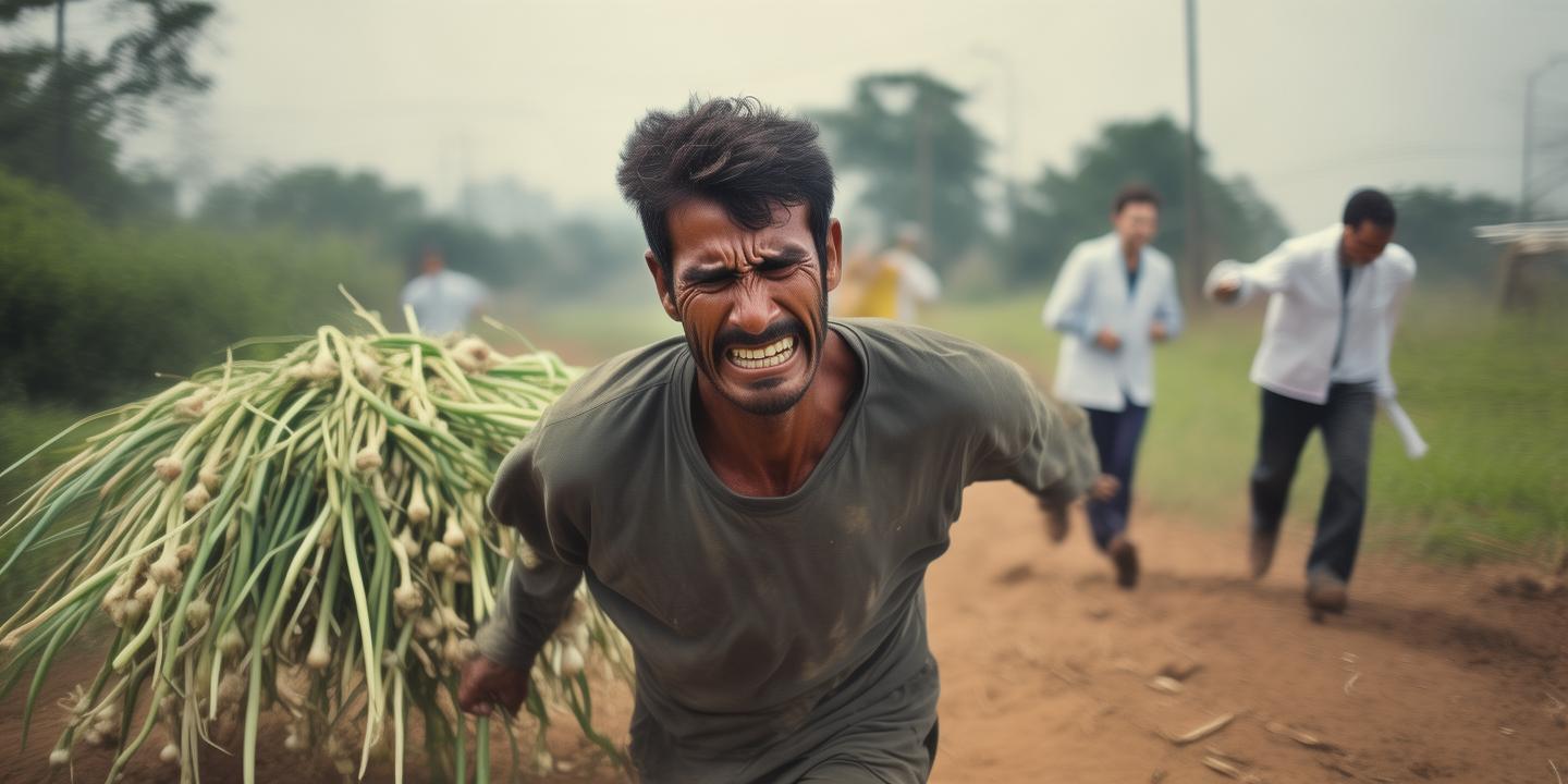 男子扛40斤蒜苔走1公里致腰椎损伤 医生紧急救治提醒注意保护腰椎
