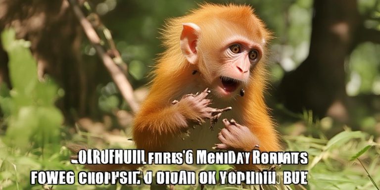 小猴拔刺卖力又嫌弃 网友直呼像周一上班的我
