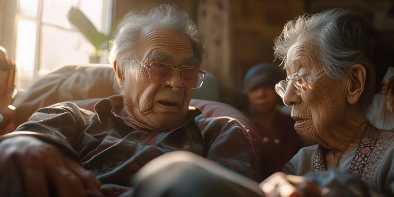 85岁儿子翘二郎腿被105岁妈妈训斥 网友感动落泪
